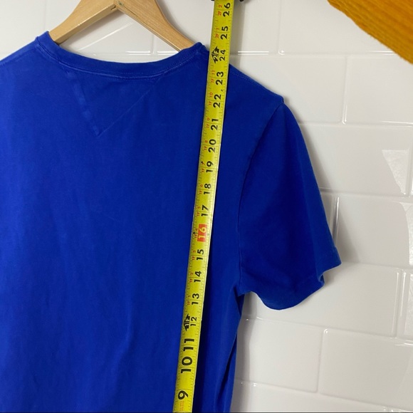 TOMMY HILFIGER Blue 'Hilfiger' Tee - Picture 4 of 5